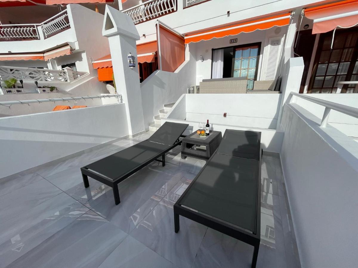 شقة Luxury Diamond - Ocean View, Big Terraces, Air Con, Wifi لوس كريستيانوس المظهر الخارجي الصورة