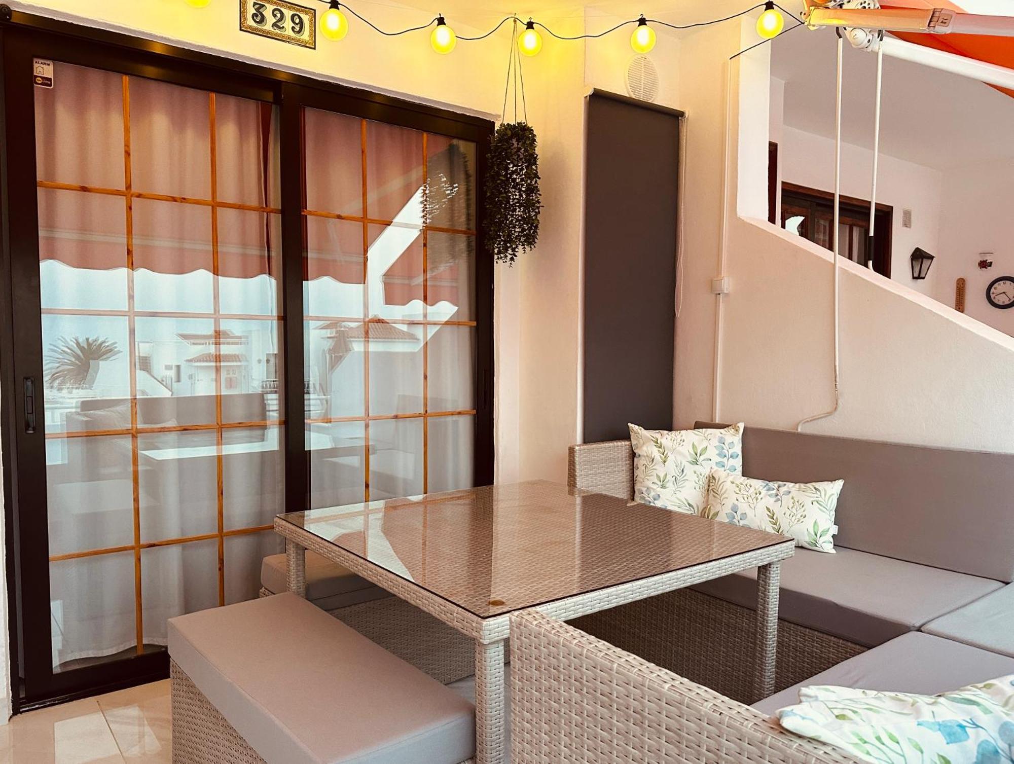 شقة Luxury Diamond - Ocean View, Big Terraces, Air Con, Wifi لوس كريستيانوس المظهر الخارجي الصورة