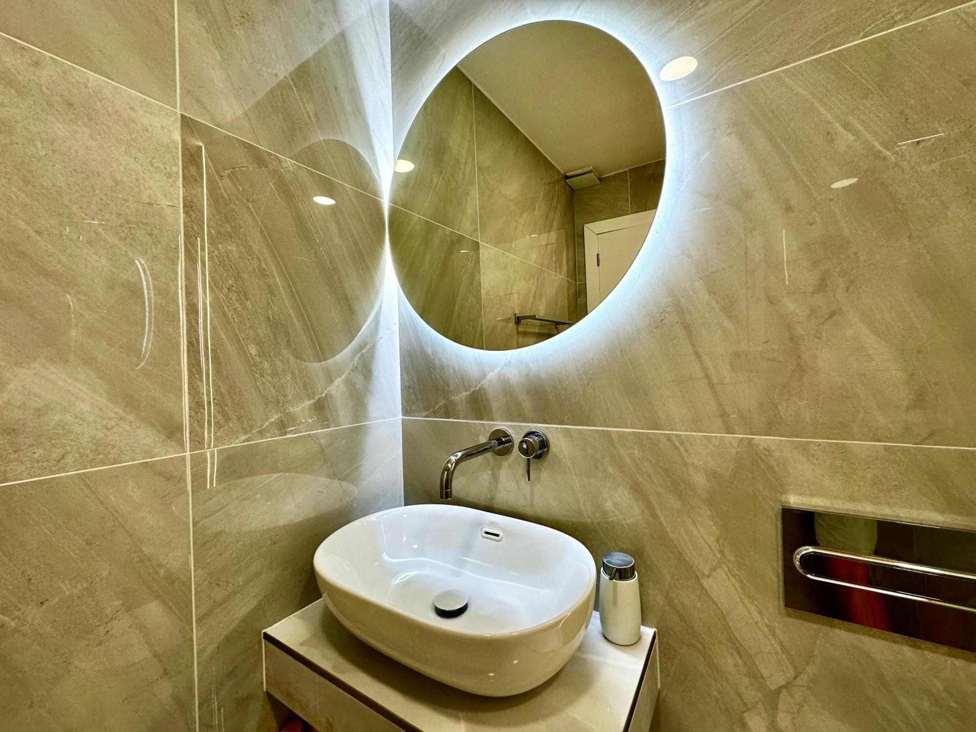 شقة Luxury Diamond - Ocean View, Big Terraces, Air Con, Wifi لوس كريستيانوس المظهر الخارجي الصورة